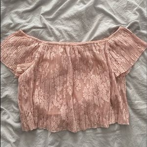 Off the shoulder top